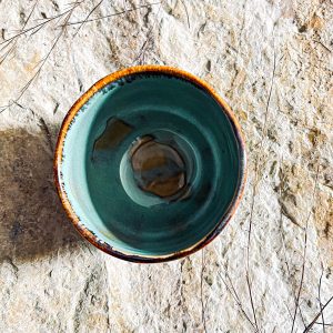 maroon el yapımı çay kahve fincanı bardağı